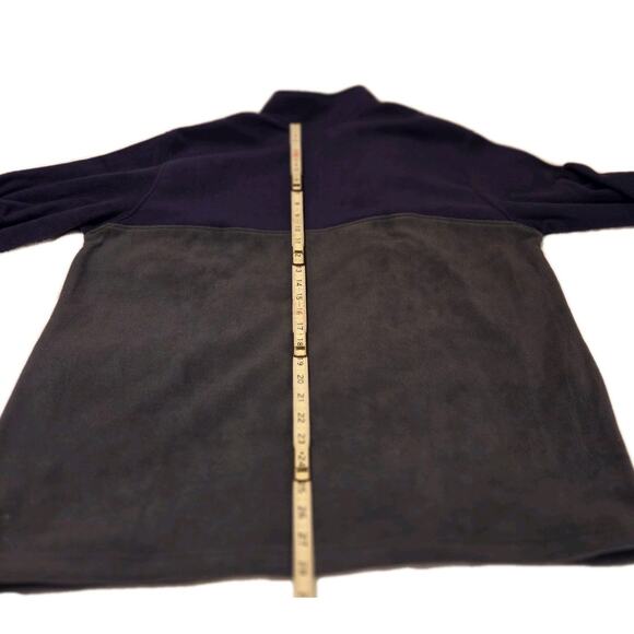 Mens XL Clemson Tigers Purple Orange Fleece 1/4 Zip Pullover College Football - Picture 12 of 12